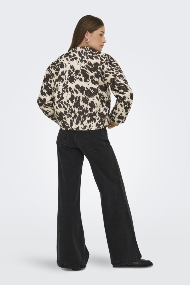 ONLHALLIE QUILTED JACKET OTW NOOS 15328523 BIRCH/COW